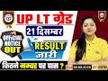 UP LT Grade 2025 Result Out | Official Notice Out | How to Check UPPSC LT Grade Teacher Merit List