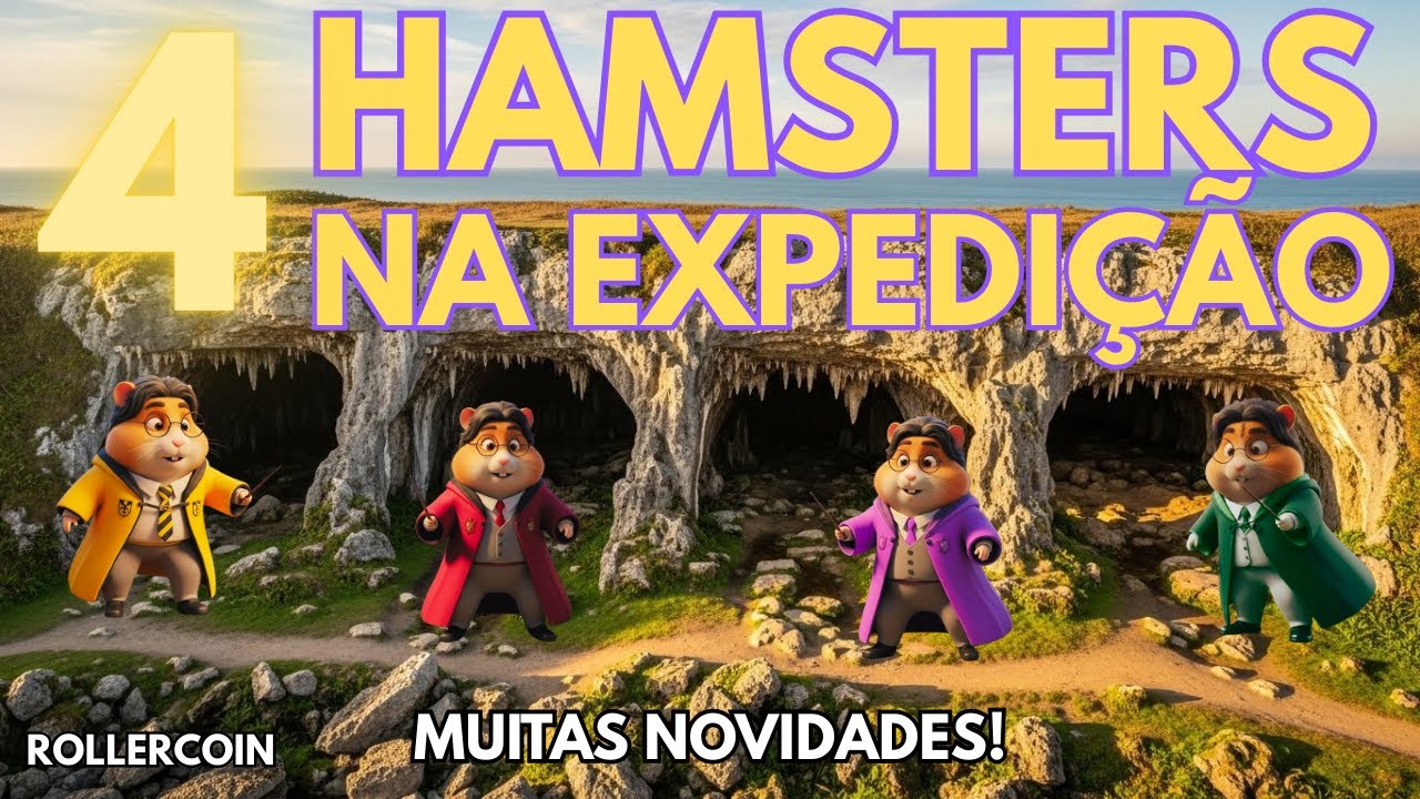 🔥4 HAMSTERS NA EXPEDIÇÃO! MUITAS NOVIDADES E DICAS PRO EVENTO!  