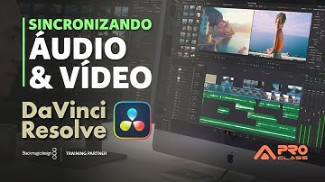 Sincronização de Áudio e Vídeo que Foram Gravados Separados - DaVinci Resolve