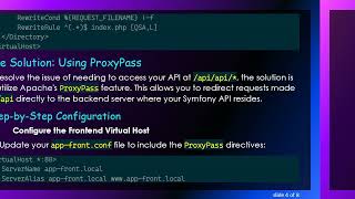 Setting Up Your Reactjs Frontend with a Symfony API on the Same Domain Using Apache