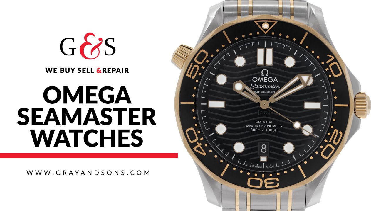 Used Omega Seamaster Watches | Buy Sell Repair | Gray and ...