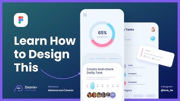 Figma Modern Task manager App design - Speed Art