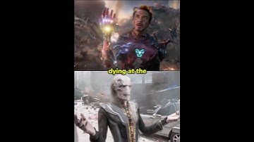 Did You Notice the First Person to Reach Tony was…😱#tonystark #ironman #thor #avengers #mcu #shorts