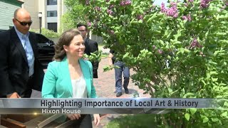 Lt. Governor visits La Crosse, talks budget for art