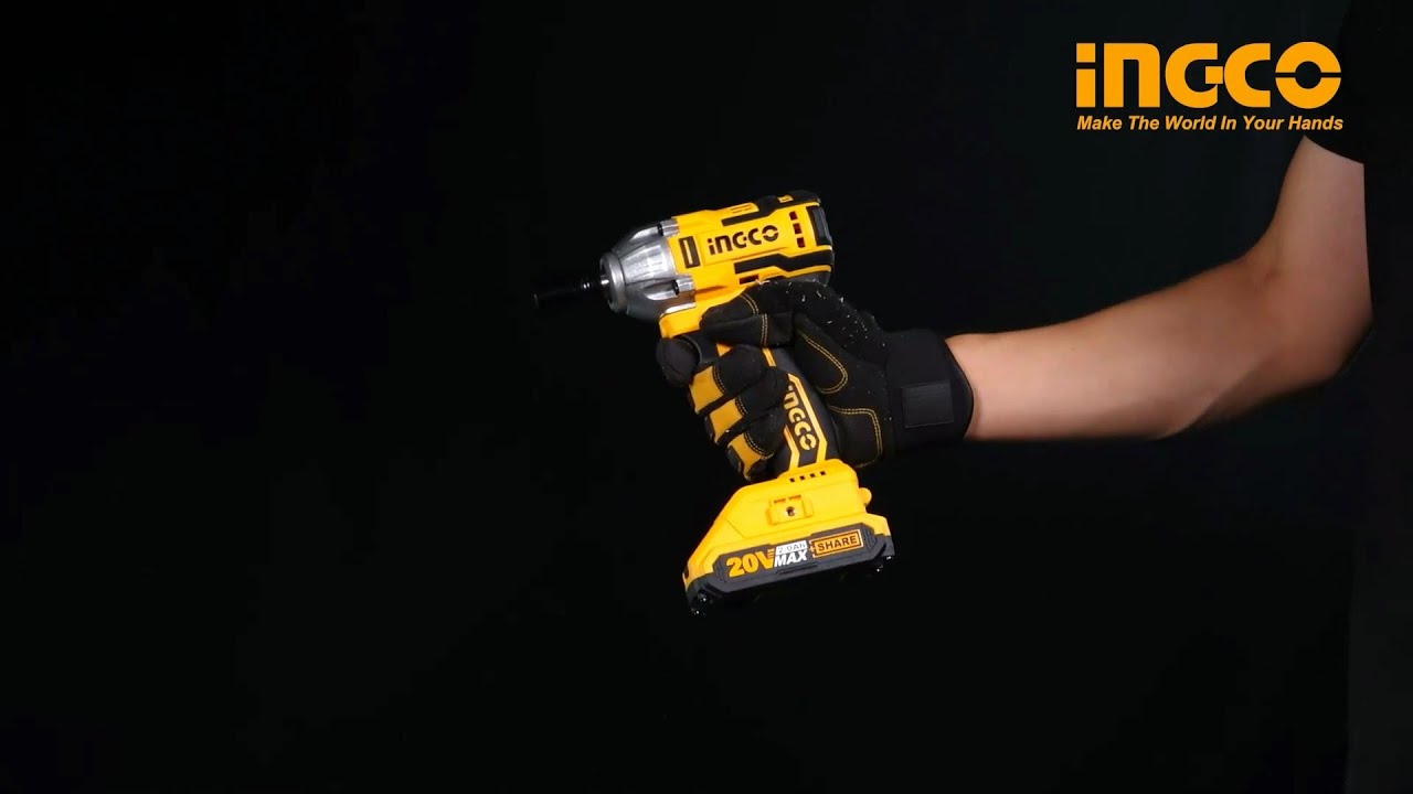 INGCO Lithium ion Impact Driver 20V/ Code CIWLI2001 YouTube