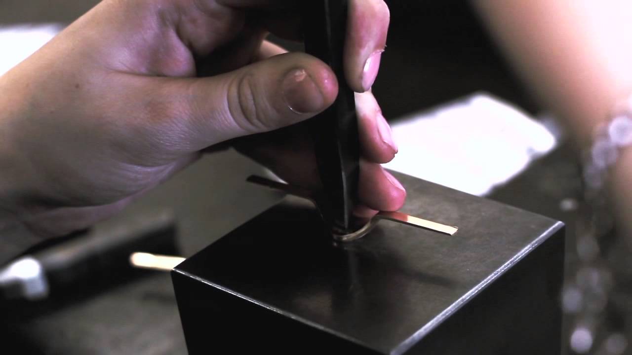 Hallmarking of the Rebus signet rings.