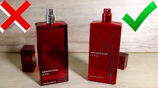 Armand Basi In Red Eau De Parfum | Оригинал и подделка | Как отличить?