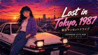 🌇 Lost in Tokyo, 1987 東京サンセットドライブ | Japanese City Pop