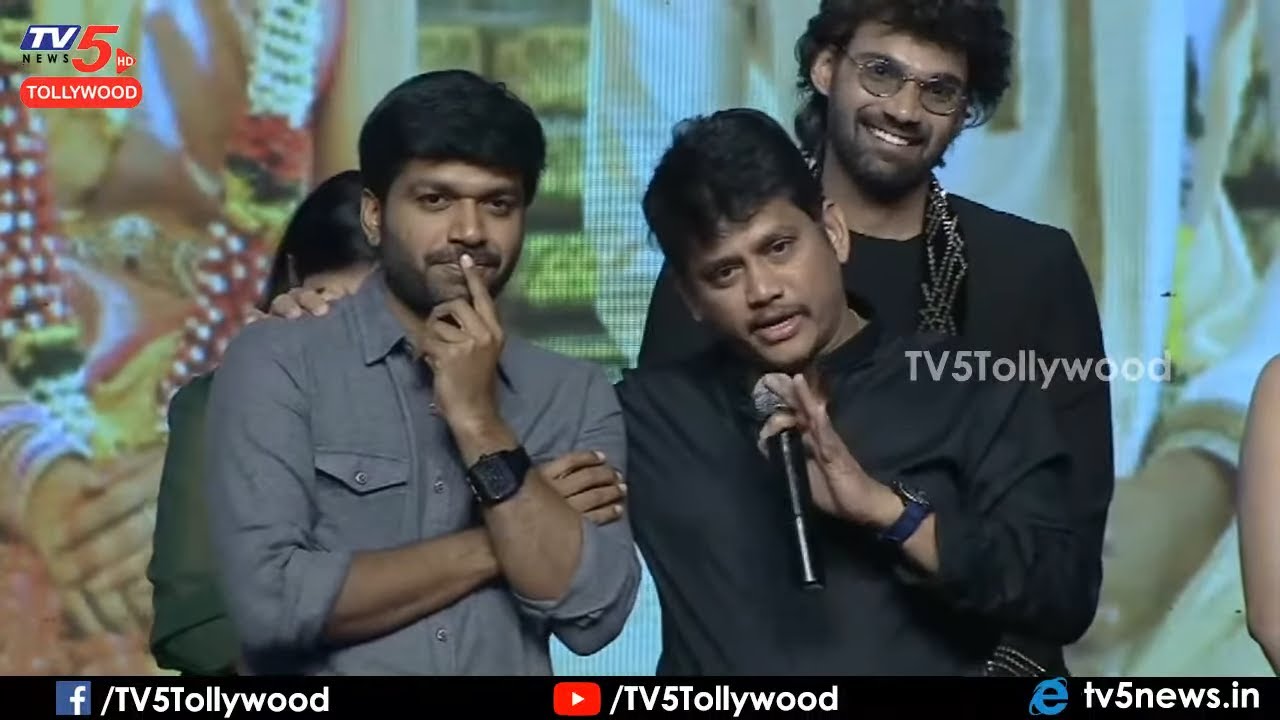 Director Santosh Srinivas Emotional Speech  | Alludu Adhurs Pre Release Event | TV5 Tollywood