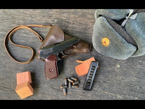 Video: Las partes principales de la pistola Makarov y su propósito