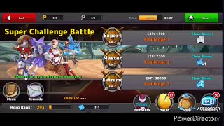 Neo Monsters - DMG DonT89 - Super Challenge Battle Extreme Lv 2 with 4 monsters only!