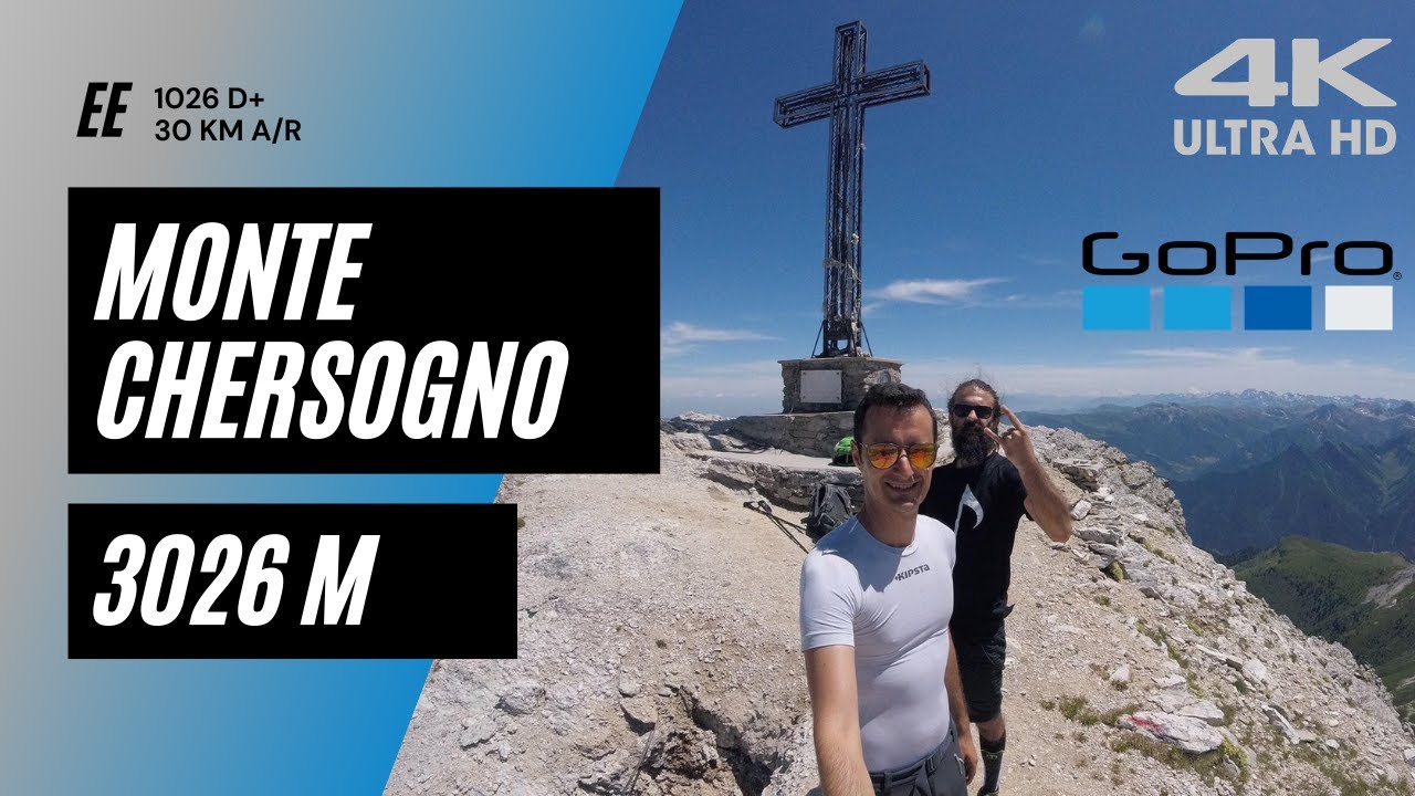 Monte Chersogno dal colle di Sampeyre - escursionismo [GoPro Hero 5 session]