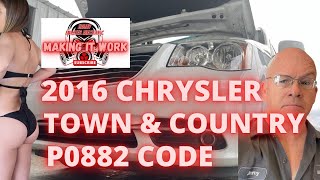 CHRYSLER TOWN AND COUNTRY, TRANSMISSION TROUBLE CODE P0882