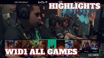 LEC Spring 2023 W1D1 - All Games Highlights | Week 1 Day 1 LEC Spring 2023