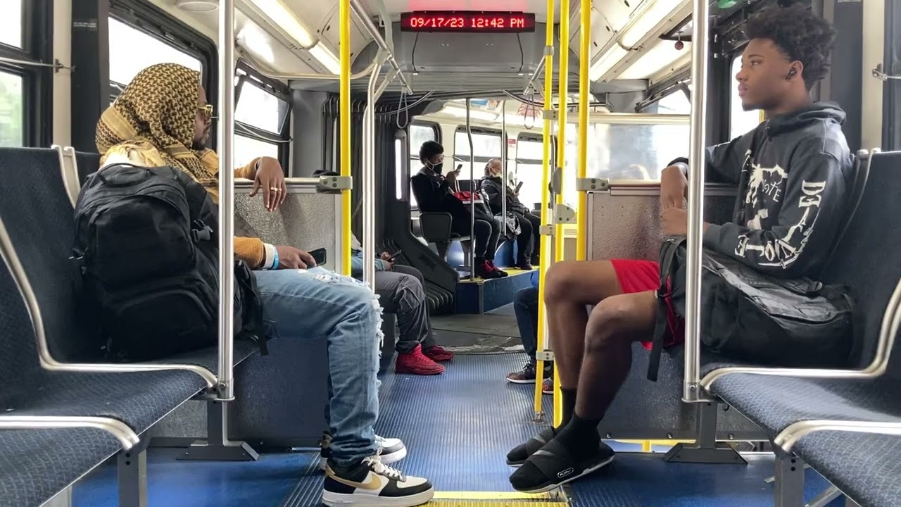 CTA On Board Riding 2009 New Flyer DE60LF Bus 4173 on Route J14 Jeffery Jump Southbound to 103rd