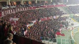 Torino FC himn (inno Torino), The Turin Derby, Curva Maratona, Stadio Olimpico, Turin, Italy, Europe