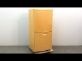 □National ナショナル レトロ 冷蔵庫 ノンフロン 冷凍冷蔵庫 NR-B122J