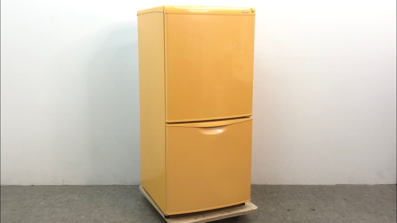 □National ナショナル レトロ 冷蔵庫 ノンフロン 冷凍冷蔵庫 NR-B122J
