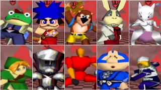 SMASH REMIX - All Victory Poses [Remix Characters Only + Metal Bros.]