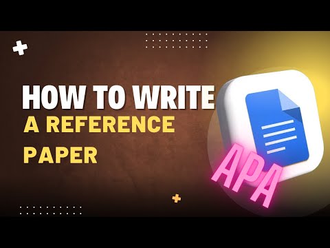 How to write a reference paper in apa format on Google docs - Full Guide (Works 2026)