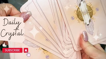 WHISPER ASMR Daily Oracle Card #timelessreading CRYSTAL ASMR (soft spoken) #asmr #asmrtarot