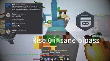 Rise 6 INSANE BYPASS ON BLOCKSMC (config download)