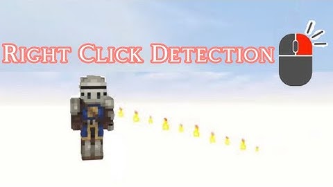Right Click/L2 Detection In Minecraft Bedrock | Command Block Tutorial