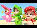 ¡Diviértete con la Mejor Canción de Dinosaurios para Niños! 🦖 | GoBooBoo en Español