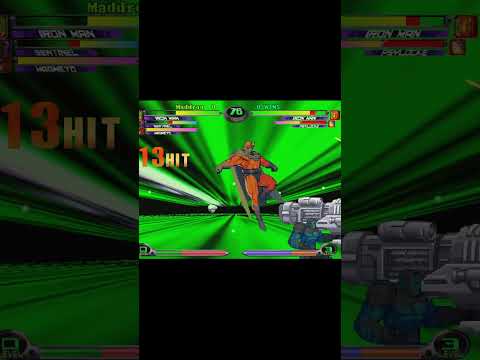 MvC2 [CTD23]: Robocop - Magneto sj HK to Offscreen Proton Cannon Combo .:2.28.26:.