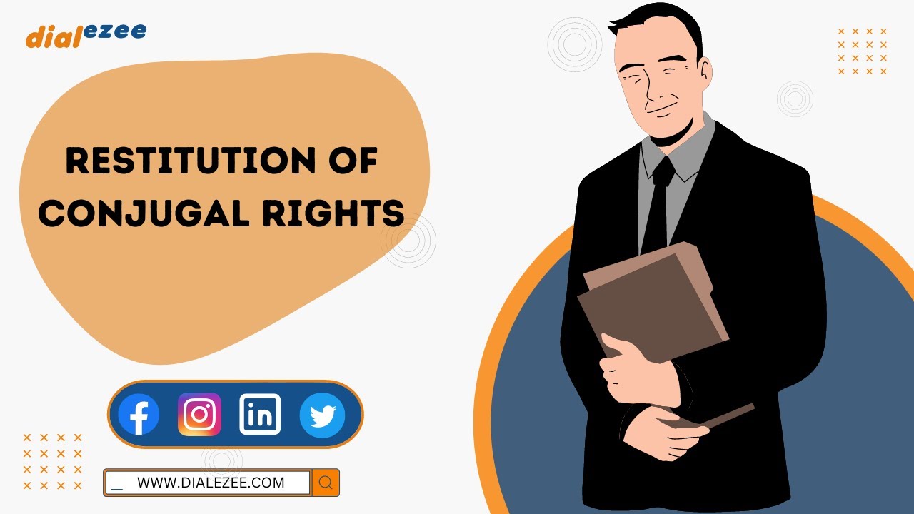 Restitution of conjugal Rights | By Adv. Akhil | DialEzee - YouTube