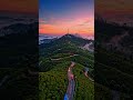 "মেঘের দেশে পাহাড়ি পথ | Misty Hills of Bangladesh 🌿" #shorts