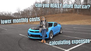 how to afford a sports/luxury car