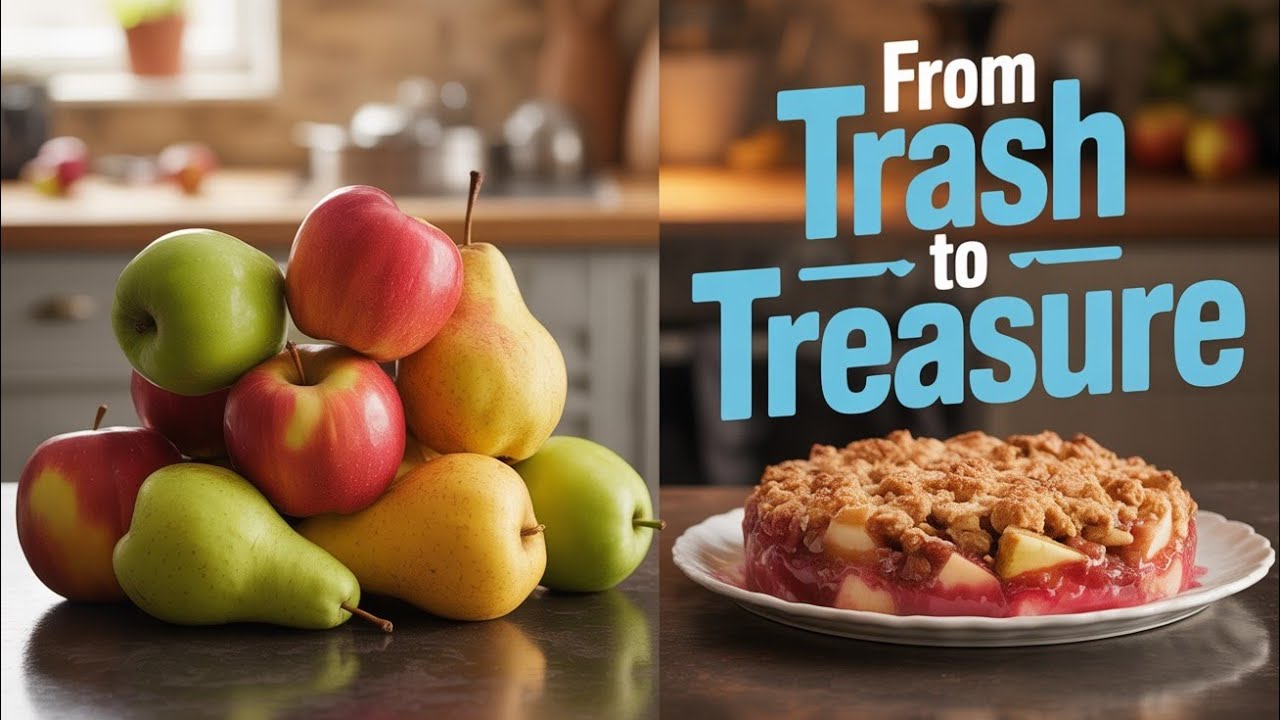 Food Waste Revolution: The Zero Waste Apple & Pear Methods - YouTube