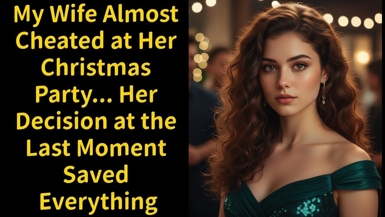 She Almost Cheated at the Christmas Party — One Choice Saved Everything