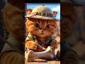 Chonker Cat Archaeologist Adventure #shortsfeed #shorts #ytshorts
