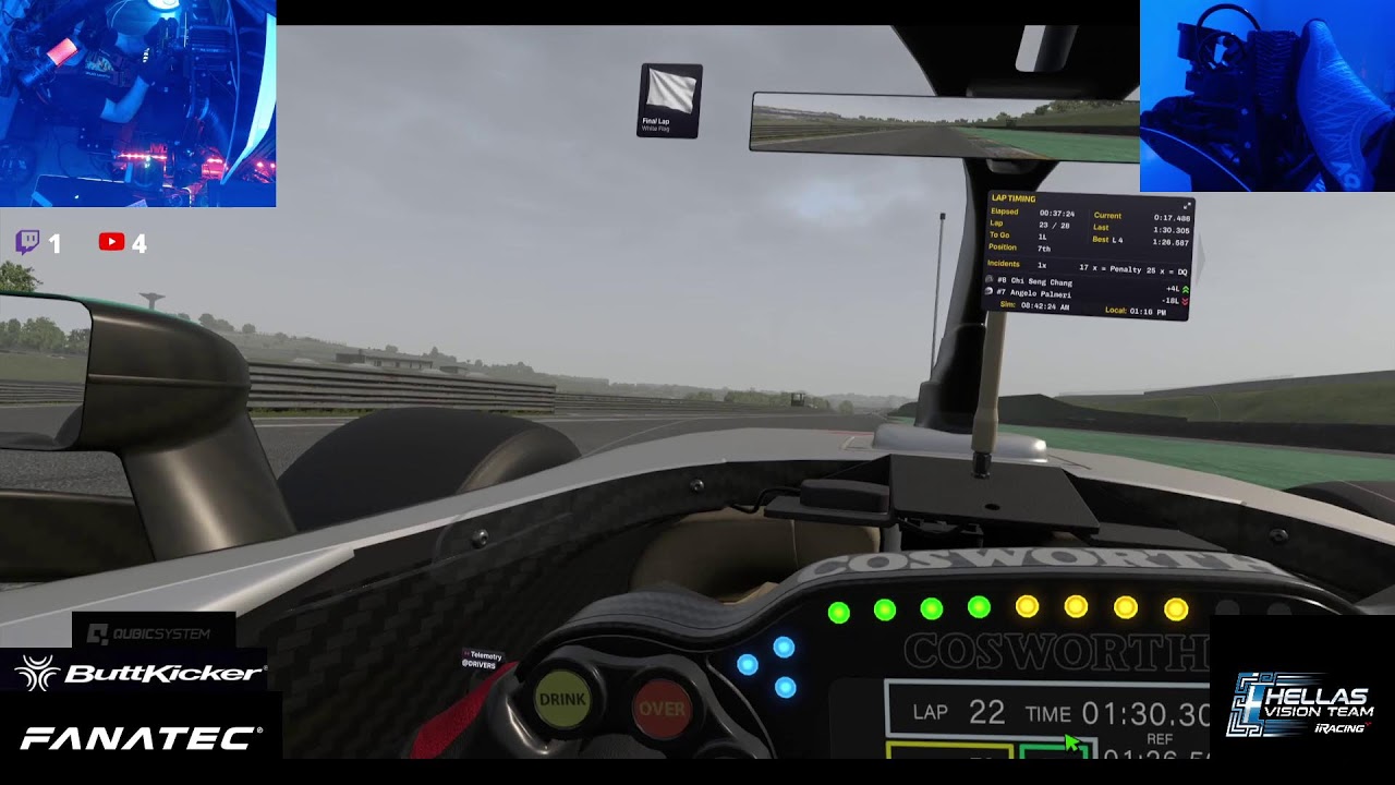 IRACING SUPER FORMULA GRAND PRICK @ IN VR /BARCELONA