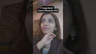 Google Student Ambassador 2026 Applications Open 🚀#short