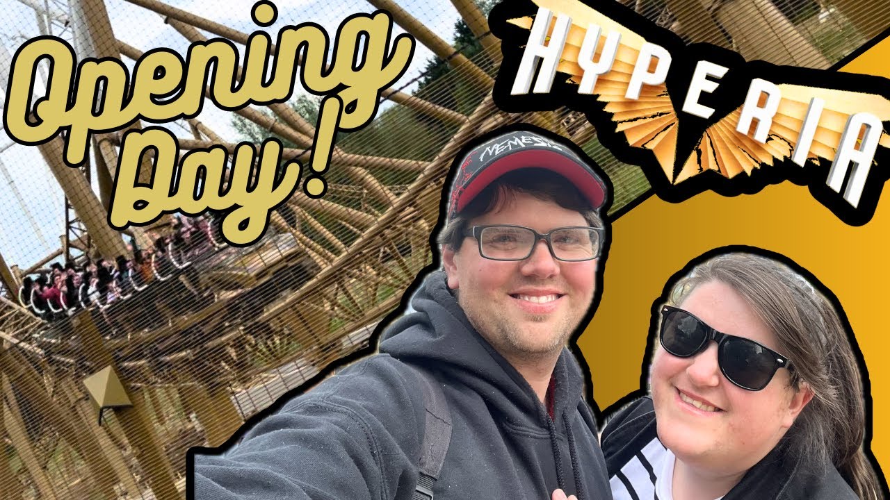 Hyperia Fantastic OPENING DAY at Thorpe Park Vlog | 24th May 2024