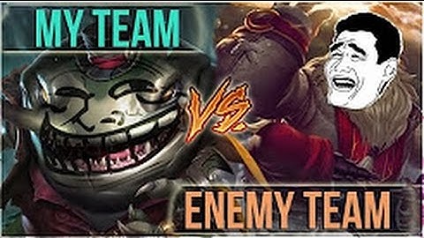 My Team vs Enemy Team