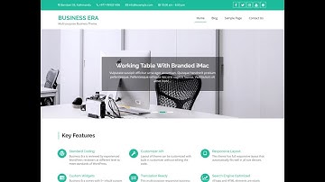 WordPressワードプレス無料テーマ Business Era インストールと設定