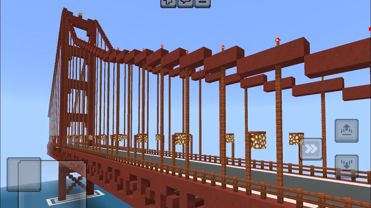 Golden Gate Bridge Showcase in Minecraft