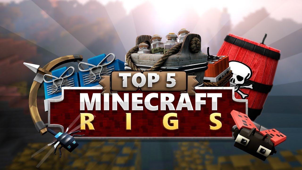 [FREE] Top 5 Minecraft Rigs & Models | AtmoArtworks - YouTube