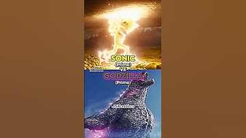 Super Sonic vs Godzilla