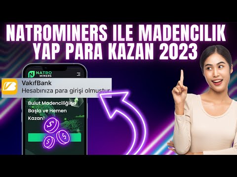 NATROMİNERS 2023 EN İYİ MADENCİLİK SİSTEMİ İLE PARA KAZAN | İNTERNETTEN PARA KAZANMA | İNCELEME