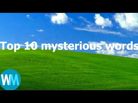 Video: Top - what does this mysterious word mean?