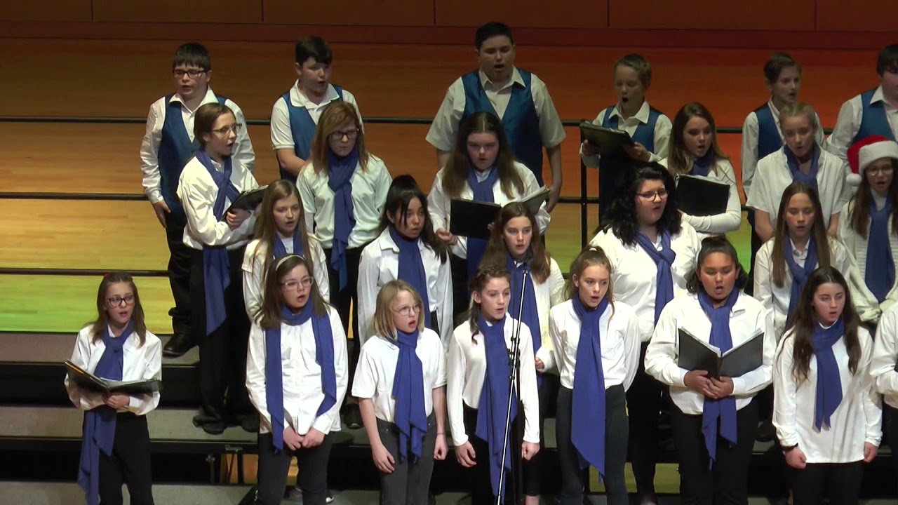 Ponca City Middle Schools Chorale Christmas Concert December 12, 2019
