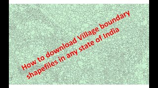 How to download village/Mandal boundary shapefile in any state of India? screenshot 2