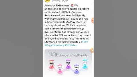 🔥PXR LISTING ON COIN STORE, OKX, BITMART ,KUCOIN EXCHANGES // GOOD NEWS REAL UPDATE || MUST WATCH 🔥