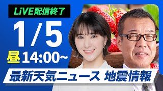 ウェザーニュースの配信のサムネイル画像
