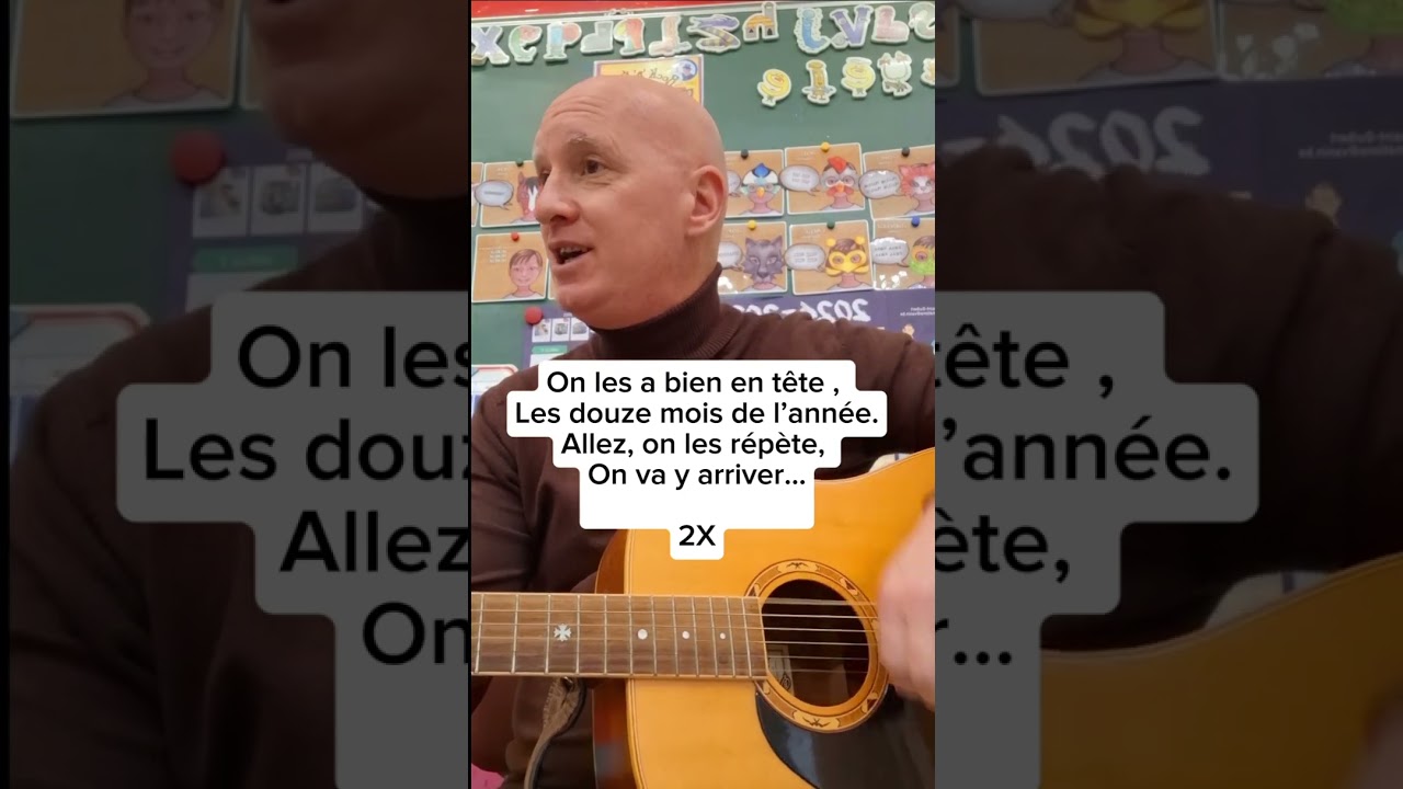 Les mois de l'année